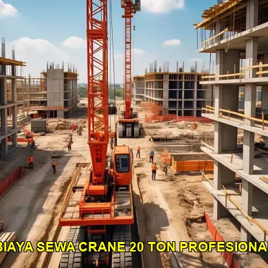 biaya sewa crane 20 ton profesional